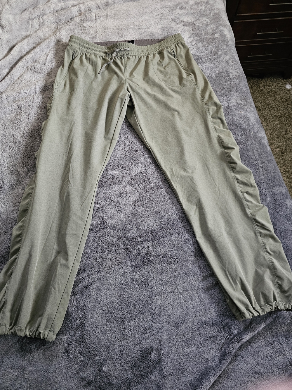 Kuhl Olive Drawstring Jogger Pants